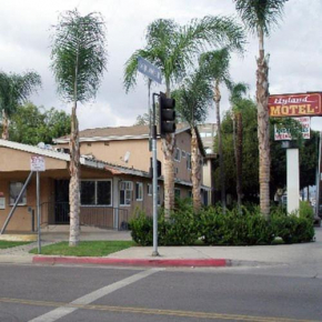 Гостиница Hyland Motel Van Nuys  San Fernando Valley